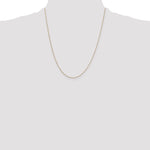 Gold (10K & 14K) Diamond-Cut Round Open Link Cable Chain - 10k Yellow Gold / 22 in / 0.6 mm