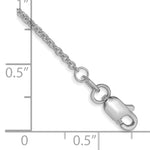 Gold (10K & 14K) Round Open Link Cable Chain Bracelet - 1.4 mm