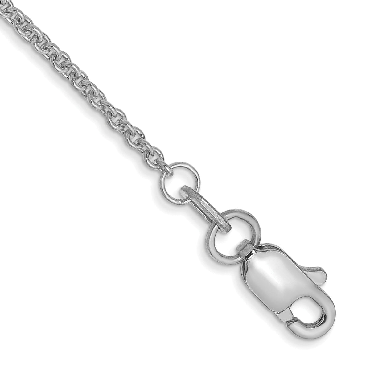 Gold (10K & 14K) Round Open Link Cable Chain Bracelet - 1.4 mm