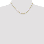 Gold (10K & 14K) Forzantina Cable Chain - 10k Yellow Gold / 16 in / 1.8 mm