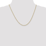 Gold (10K & 14K) Forzantina Cable Chain - 10k Yellow Gold / 20 in / 1.8 mm
