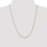 Gold (10K & 14K) Forzantina Cable Chain - 10k Yellow Gold / 24 in / 1.8 mm