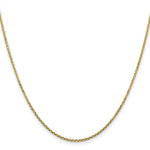 Gold (10K & 14K) Diamond-Cut Cable Chain - 10k Yellow Gold / 16 in / 1.45 mm