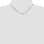Gold (10K & 14K) Diamond-Cut Cable Chain - 10k Yellow Gold / 16 in / 1.45 mm