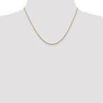Gold (10K & 14K) Diamond-Cut Cable Chain - 10k Yellow Gold / 18 in / 1.45 mm