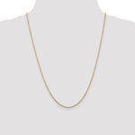 Gold (10K & 14K) Diamond-Cut Cable Chain - 10k Yellow Gold / 24 in / 1.45 mm
