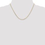 Gold (10K & 14K) Diamond-Cut Cable Chain - 10k Yellow Gold / 18 in / 1.65 mm