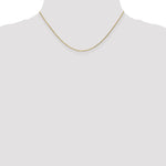 Gold (10K & 14K) Diamond-Cut Cable Chain - 10k Yellow Gold / 16 in / 0.95 mm