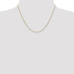 Gold (10K & 14K) Diamond-Cut Cable Chain - 10k Yellow Gold / 18 in / 0.95 mm