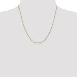 Gold (10K & 14K) Diamond-Cut Cable Chain - 10k Yellow Gold / 20 in / 0.95 mm