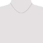 Gold (10K & 14K) Diamond-Cut Cable Chain - 10k White Gold / 16 in / 0.8 mm, Spring Ring