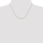 Gold (10K & 14K) Diamond-Cut Round Open Link Cable Chain - 10k Yellow Gold / 18 in / 0.8 mm