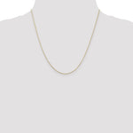 Gold (10K & 14K) Diamond-Cut Round Open Link Cable Chain - 10k Yellow Gold / 20 in / 0.8 mm