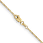 Gold (10K & 14K) Cable Chain - 10k Yellow Gold / 16 in / 1.2 mm