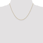 Gold (10K & 14K) Diamond-Cut Round Open Link Cable Chain - 10k Yellow Gold / 18 in / 0.9 mm
