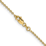 Gold (10K & 14K) Forzantina Cable Chain - 10k Yellow Gold / 16 in / 1.4 mm