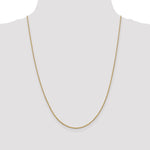 Gold (10K & 14K) Forzantina Cable Chain - 10k Yellow Gold / 24 in / 1.4 mm