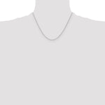 Gold (10K & 14K) Diamond-Cut Cable Chain - 10k White Gold / 18 in / 1.2 mm