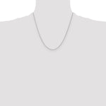 Gold (10K & 14K) Diamond-Cut Cable Chain - 10k White Gold / 20 in / 1.2 mm