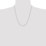 Gold (10K & 14K) Diamond-Cut Cable Chain - 10k White Gold / 22 in / 1.2 mm