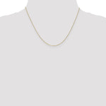 Gold (10K & 14K) Diamond-Cut Cable Chain - 10k Yellow Gold / 18 in / 0.8 mm, Spring Ring