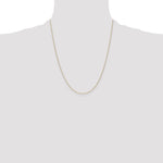 Gold (10K & 14K) Diamond-Cut Cable Chain - 10k Yellow Gold / 22 in / 0.8 mm, Spring Ring