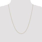 Gold (10K & 14K) Diamond-Cut Cable Chain - 10k Yellow Gold / 24 in / 0.8 mm, Spring Ring