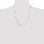 Gold (10K & 14K) Diamond-Cut Cable Chain - 10k Yellow Gold / 22 in / 0.8 mm, Lobster