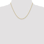 Gold (14K & 10K) Baby Rope Chain - 10k Yellow Gold / 18 in / 1.3 mm