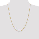 Gold (14K & 10K) Baby Rope Chain - 10k Yellow Gold / 24 in / 1.3 mm