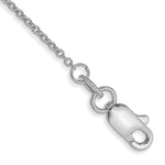 Gold (10K & 14K) Round Open Link Cable Chain Bracelet - 1 mm