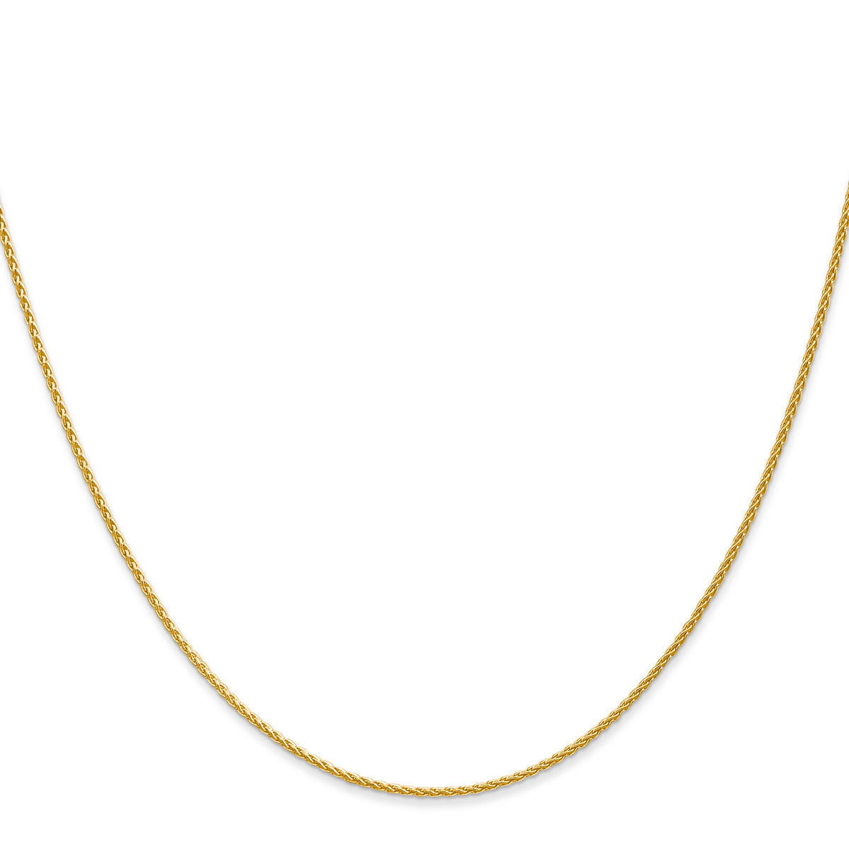 Gold (10K & 14K) Parisian Wheat Chain - 10k Yellow Gold / 16 in / 1.2 mm