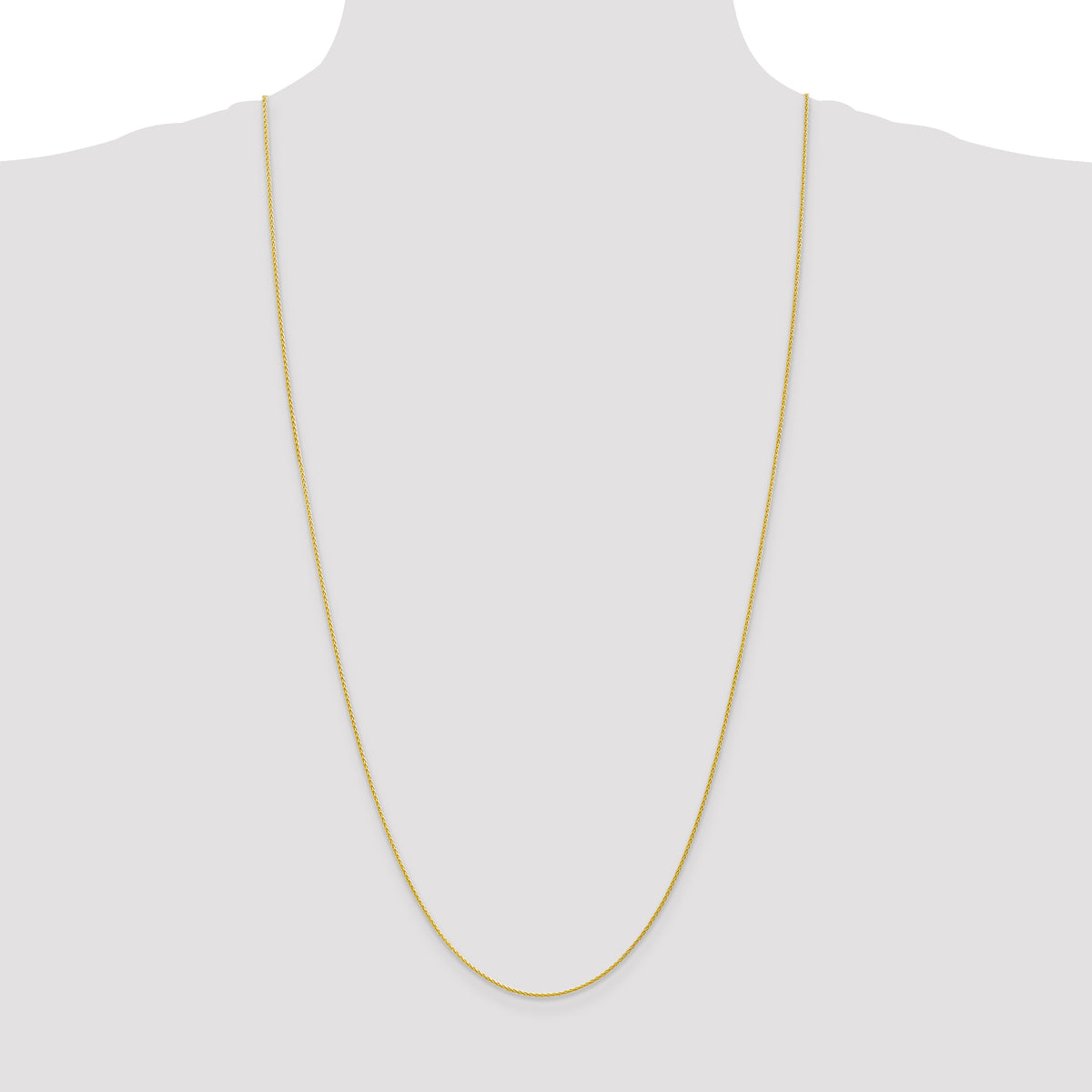 Gold (10K & 14K) Parisian Wheat Chain - 10k Yellow Gold / 30 in / 1.2 mm