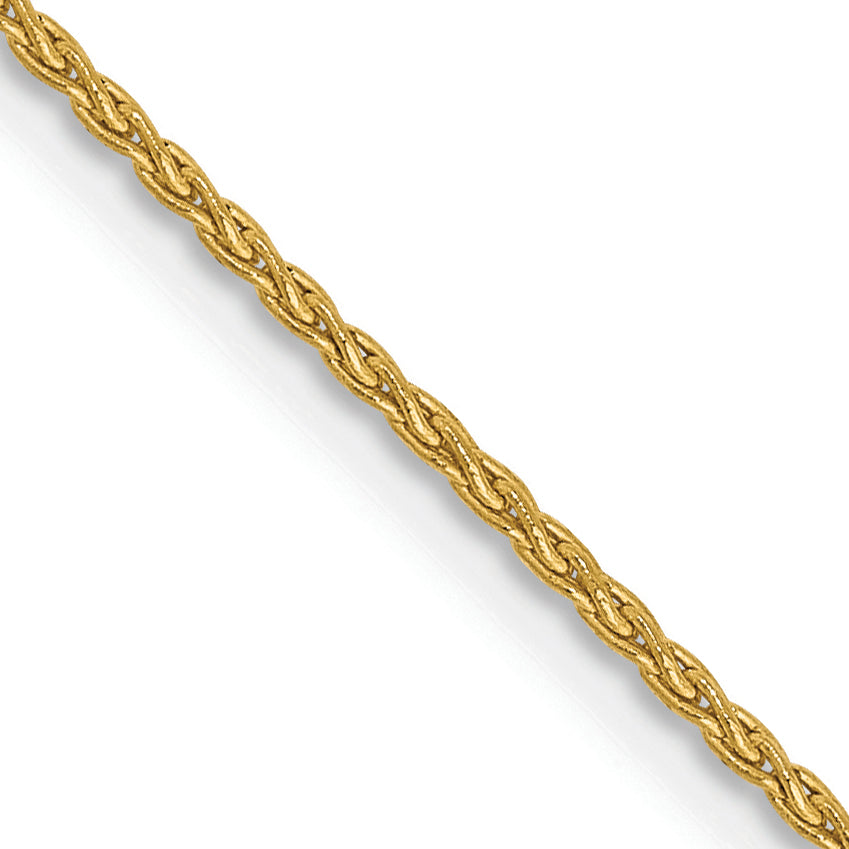 Gold (10K & 14K) Parisian Wheat Chain - 10k Yellow Gold / 16 in / 1.2 mm