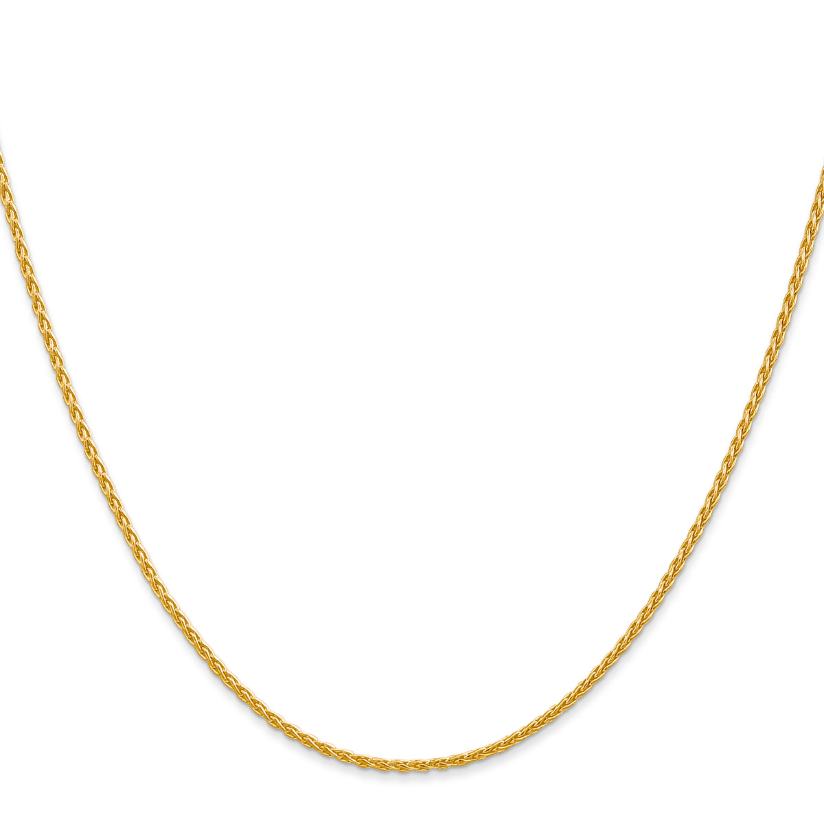 Gold (10K & 14K) Parisian Wheat Chain - 10k Yellow Gold / 16 in / 1.5 mm
