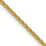 Gold (10K & 14K) Parisian Wheat Chain - 10k Yellow Gold / 16 in / 1.5 mm
