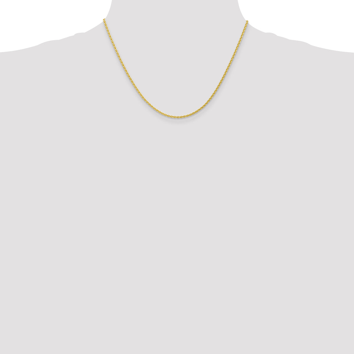 Gold (10K & 14K) Parisian Wheat Chain - 10k Yellow Gold / 18 in / 1.75 mm