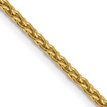 Gold (10K & 14K) Parisian Wheat Chain - 10k Yellow Gold / 16 in / 1.75 mm
