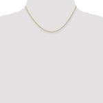 Gold (10K & 14K) Carded Cable Rope Chain - 14k Yellow Gold / 16 in / 1.35 mm