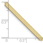 Gold (10K & 14K) Silky Herringbone Chain - 10k Yellow Gold / 16 in / 2.5 mm