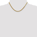 Gold (10K & 14K) Silky Herringbone Chain - 10k Yellow Gold / 16 in / 3 mm