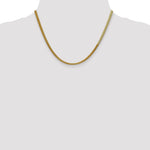 Gold (10K & 14K) Silky Herringbone Chain - 10k Yellow Gold / 18 in / 3 mm