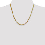 Gold (10K & 14K) Silky Herringbone Chain - 10k Yellow Gold / 20 in / 3 mm