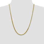 Gold (10K & 14K) Silky Herringbone Chain - 10k Yellow Gold / 24 in / 3 mm