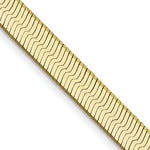 Gold (10K & 14K) Silky Herringbone Chain - 10k Yellow Gold / 16 in / 5 mm