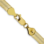 Gold (10K & 14K) Silky Herringbone Chain - 10k Yellow Gold / 16 in / 5.5 mm