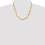 Gold (10K & 14K) Silky Herringbone Chain - 10k Yellow Gold / 20 in / 6.5 mm