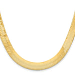 Gold (10K & 14K) Silky Herringbone Chain - 10k Yellow Gold / 18 in / 10 mm
