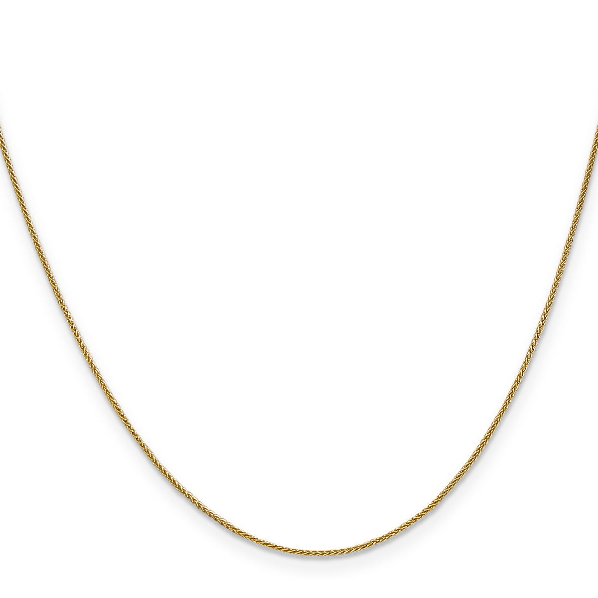 Gold (10K & 14K) Spiga Chain - 10k Yellow Gold / 16 in / 0.85 mm, Lobster