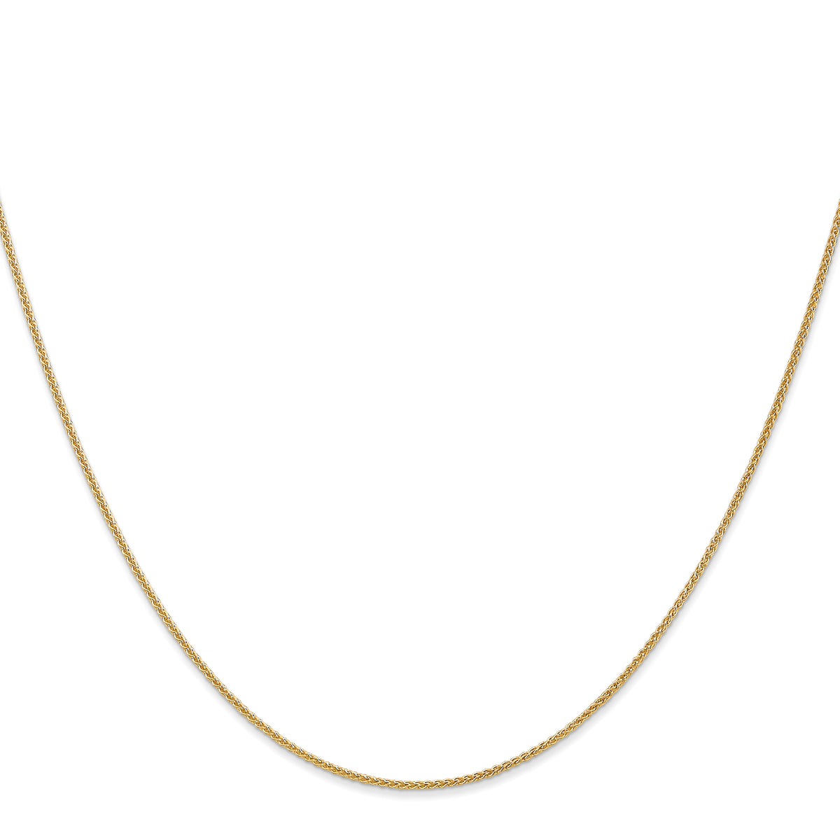 Gold (10K & 14K) Spiga Chain - 10k Yellow Gold / 16 in / 1.05 mm, Lobster